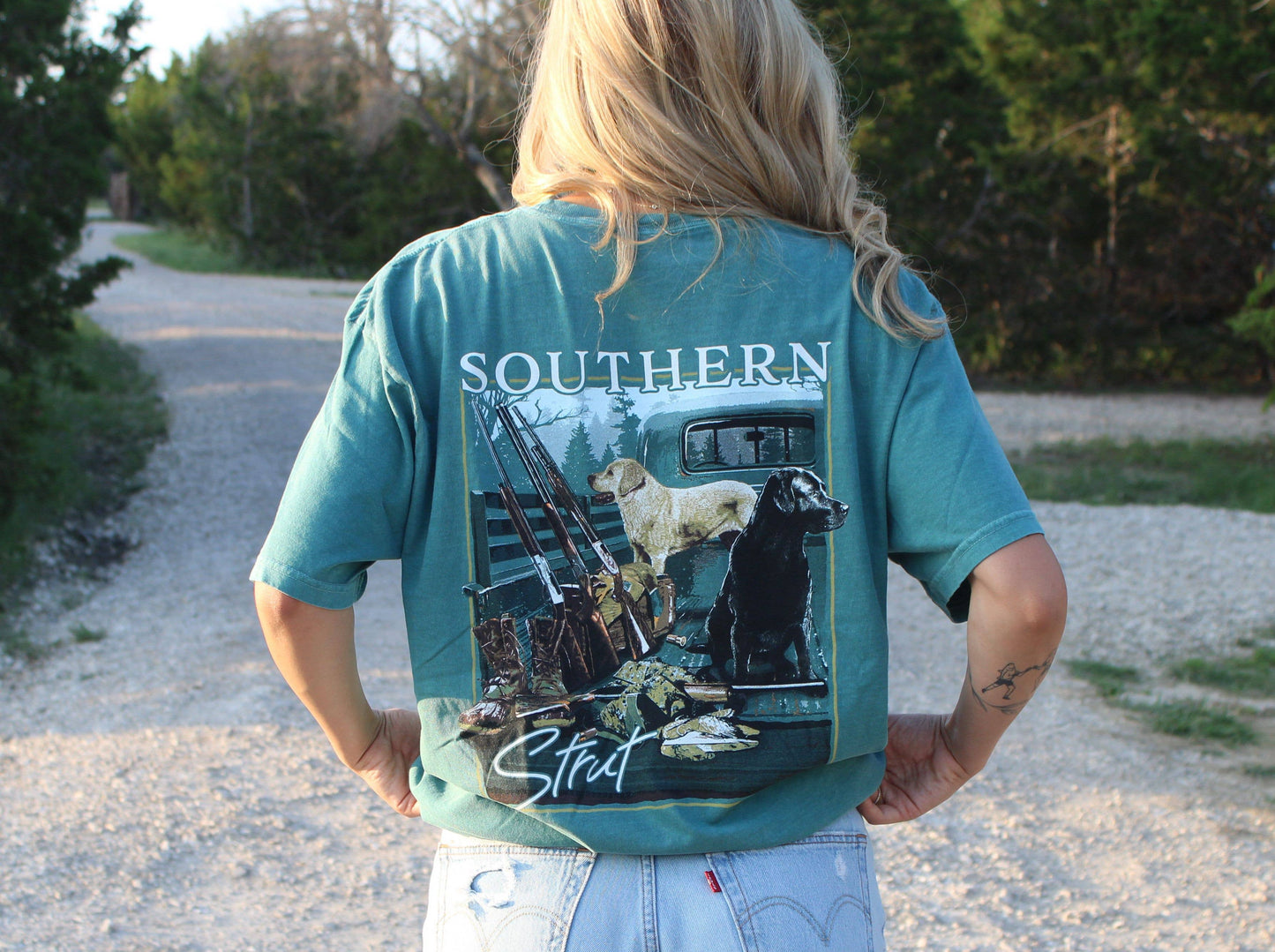 Duck Hunting Truck T-Shirt