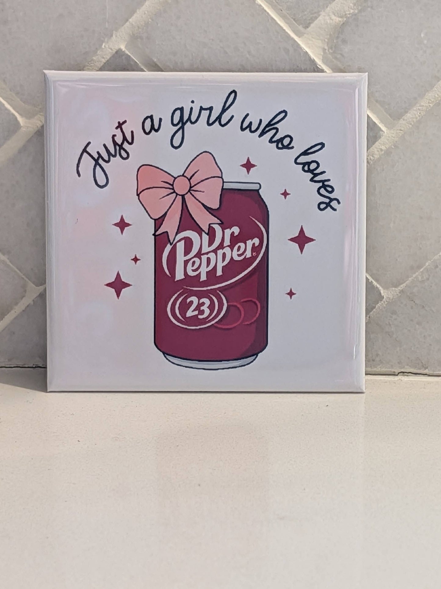 Loves Doc P Fridge Locker Magnet