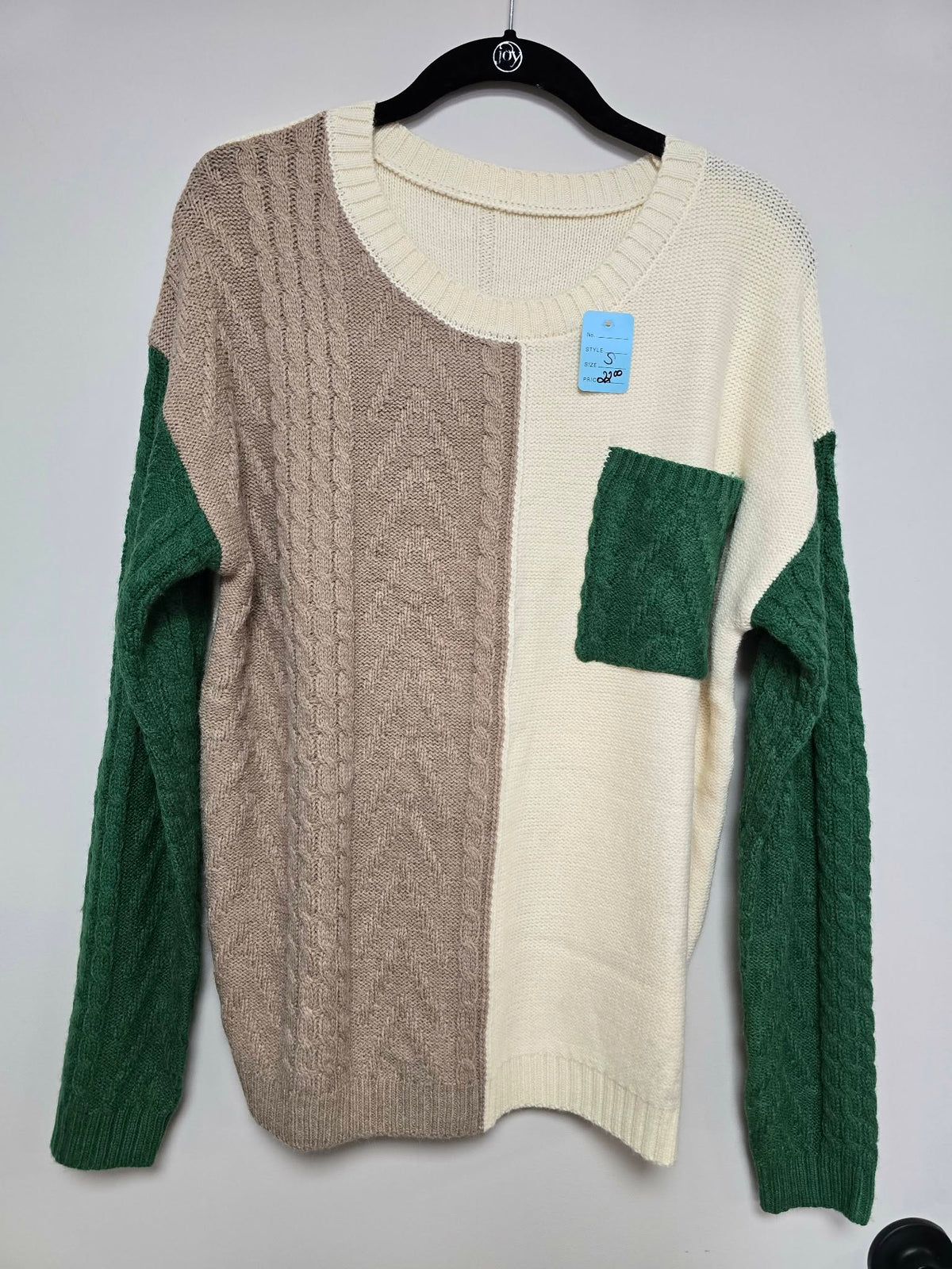 Multi color sweater