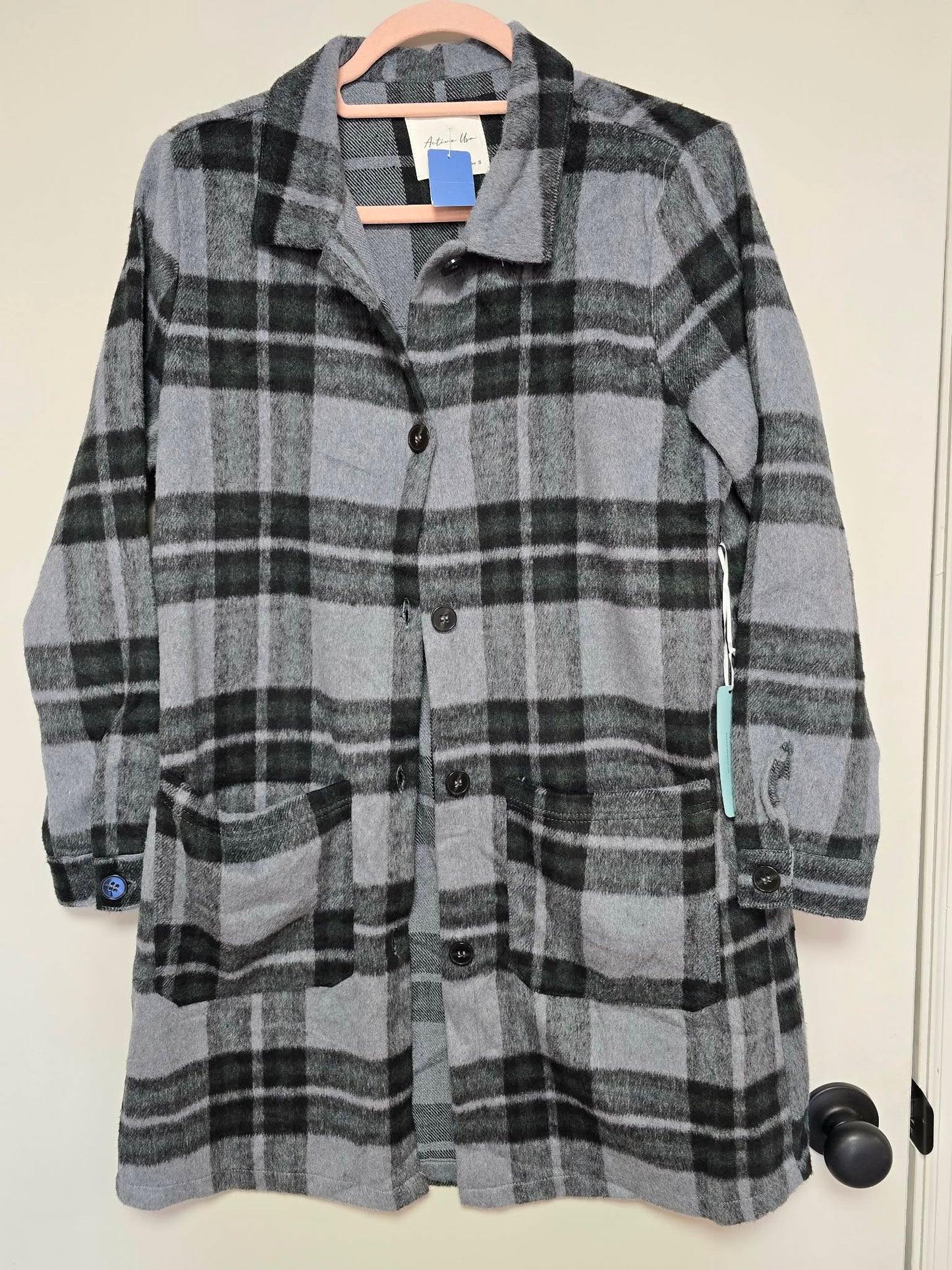 Plaid shacket