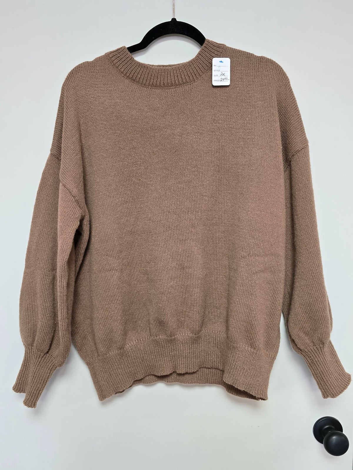 Brown sweater
