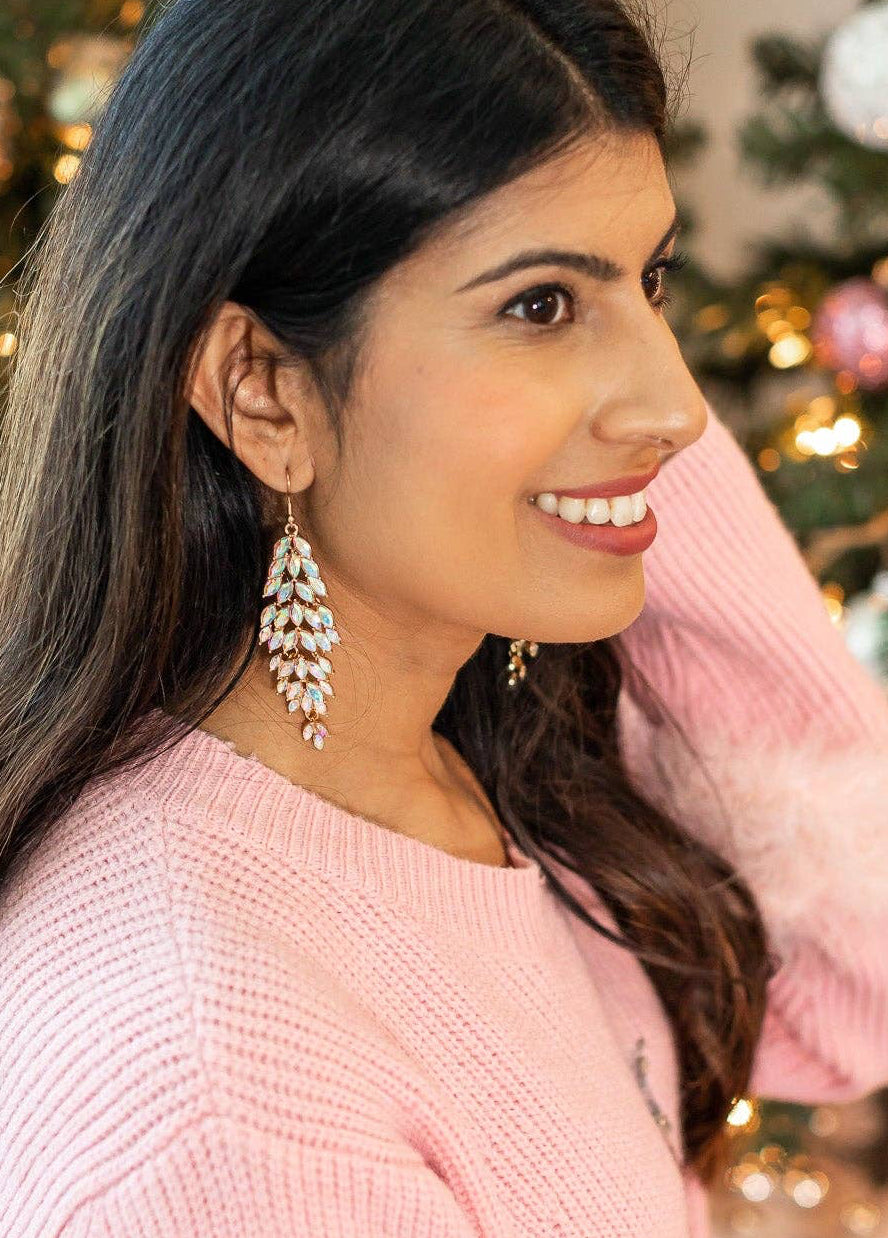 Gold Chandelier Earrings