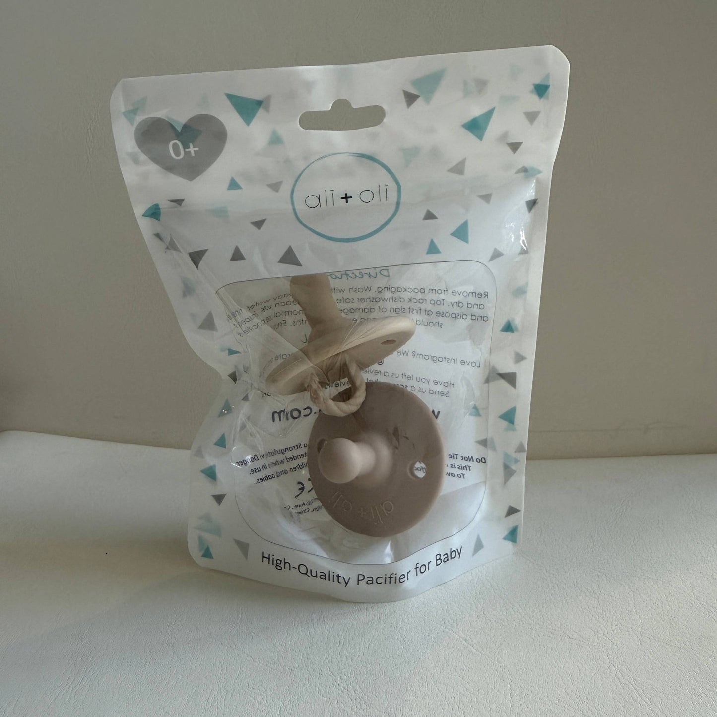 Pacifier Set Round (Oat & Coco)