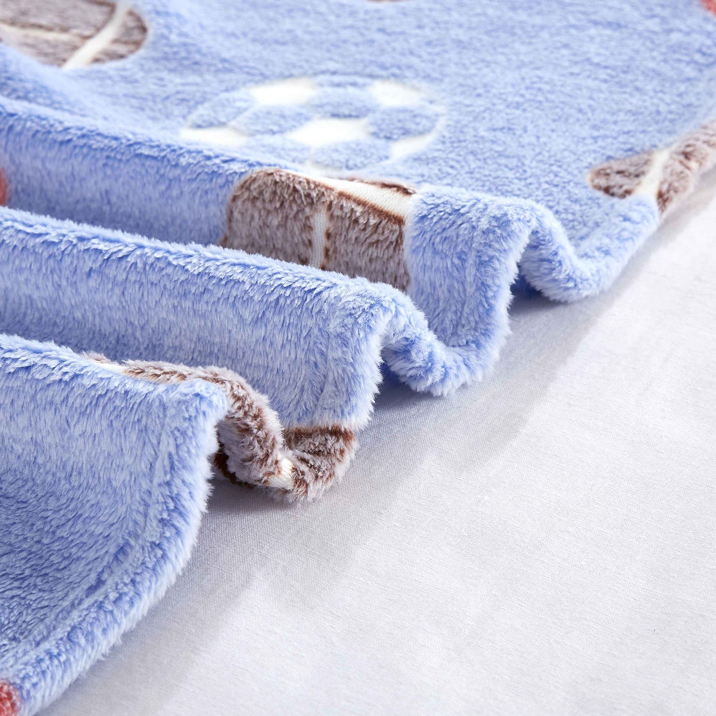 "Game Time" Hooded Glow-in-the-Dark Throw Blanket