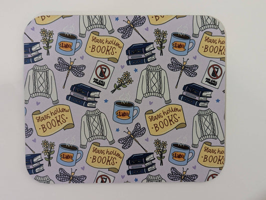 GG Inspired Stars Hollow Books Sweater Mousepad