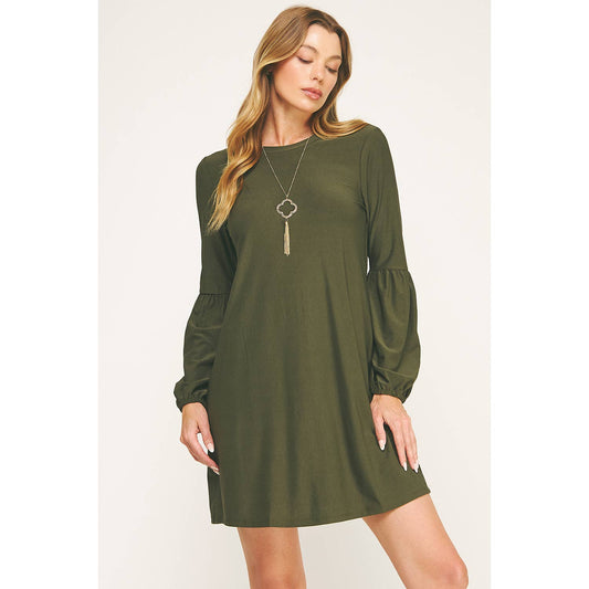 FEMININE POISE DRESS & NECKLACE