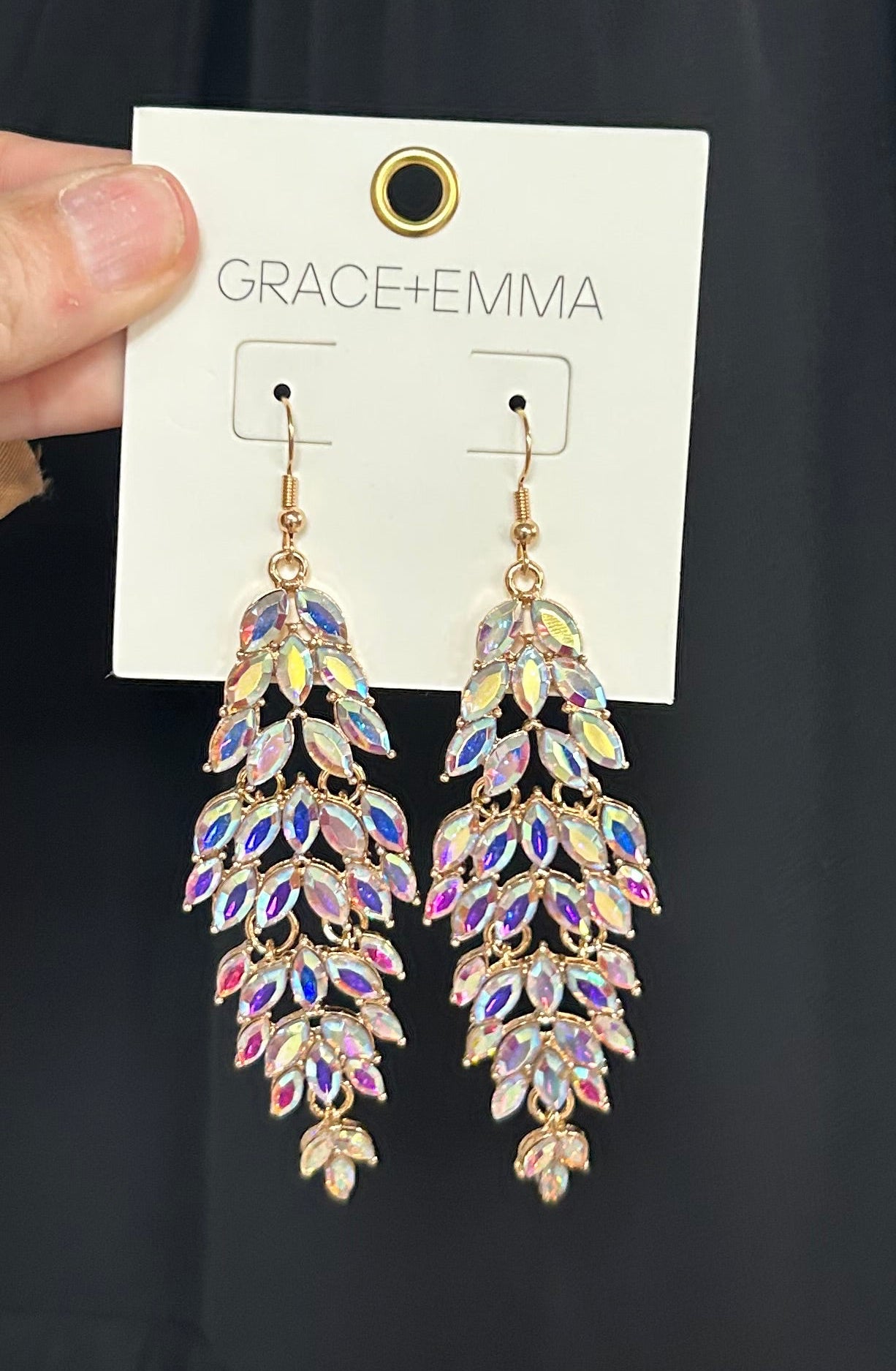Gold Chandelier Earrings