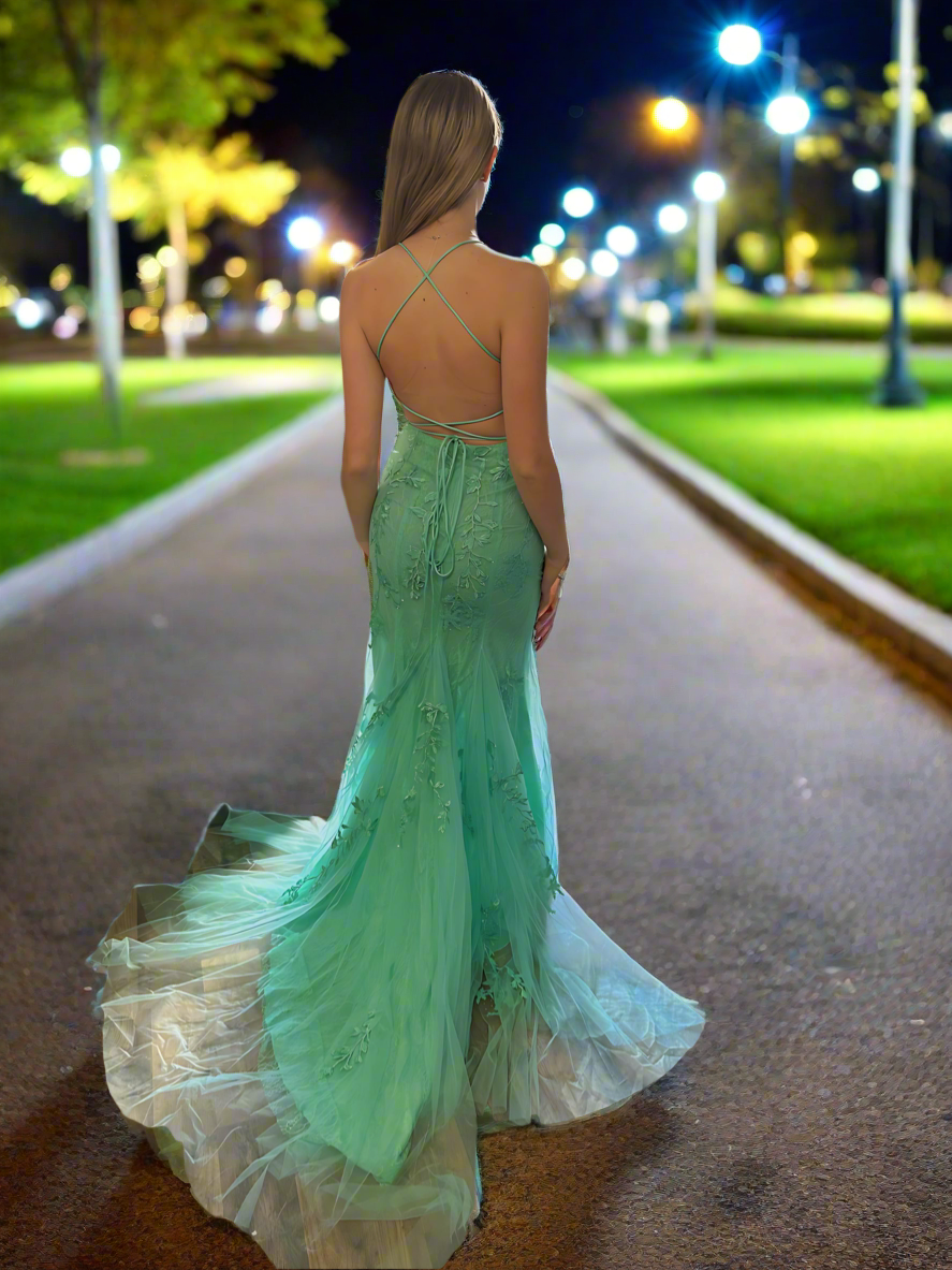 Mint Lace Floral size 2