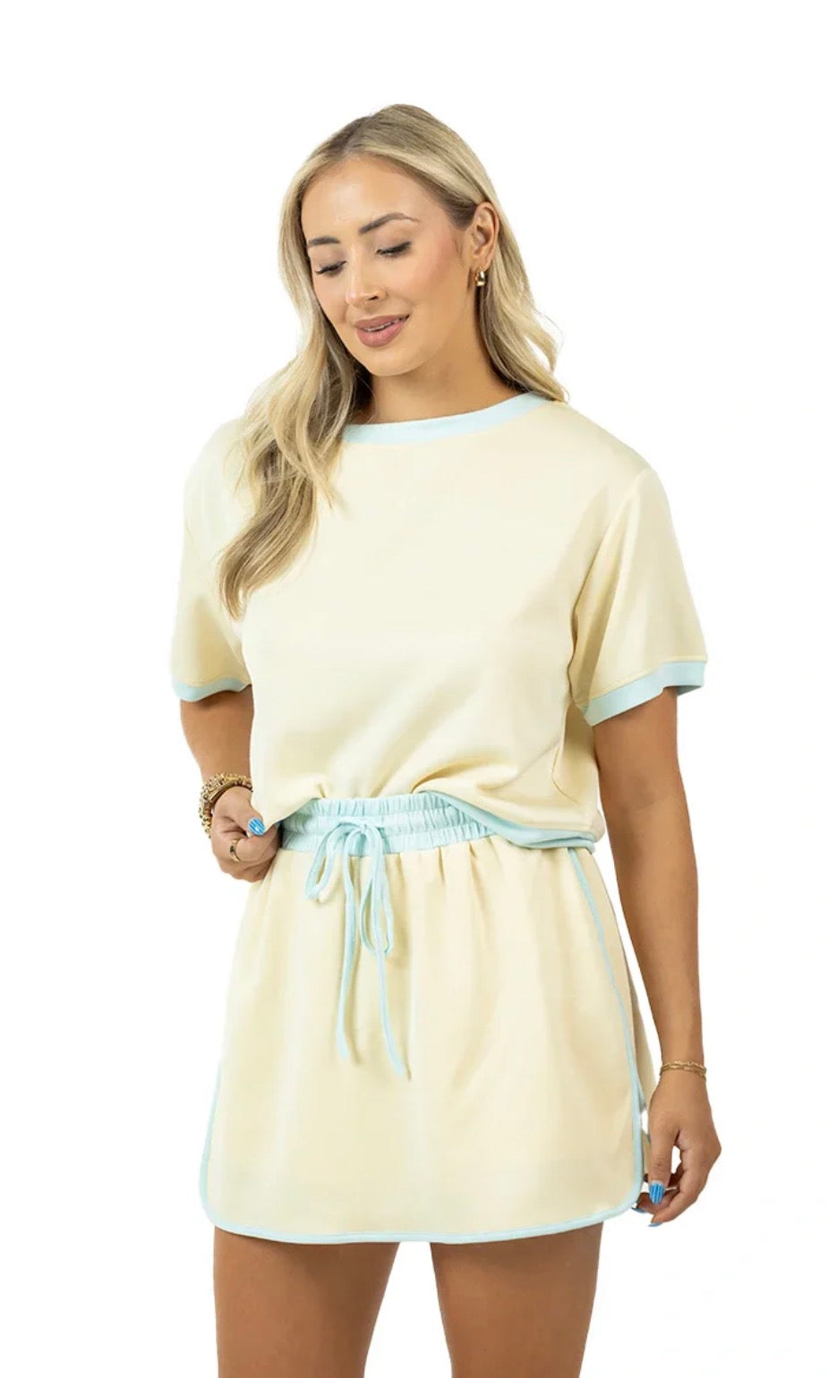 Katydid Scuba skirt set