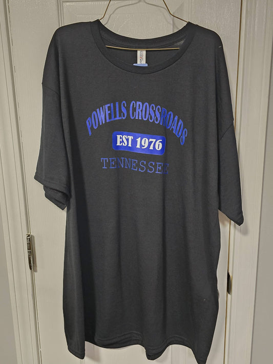 Black Powells Crossroads Tshirt