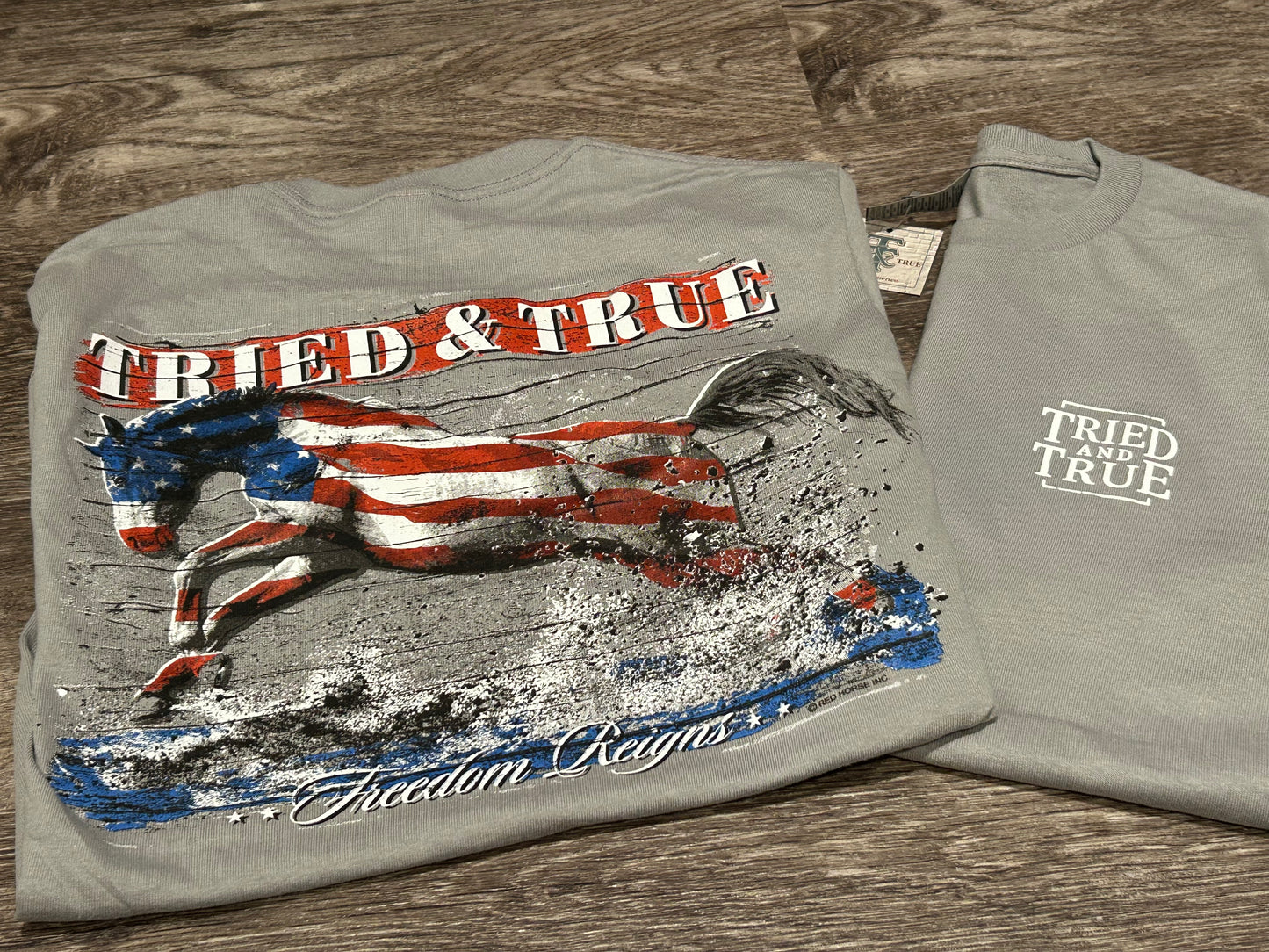 American Bronco Gravel Short-Sleeve T-Shirt