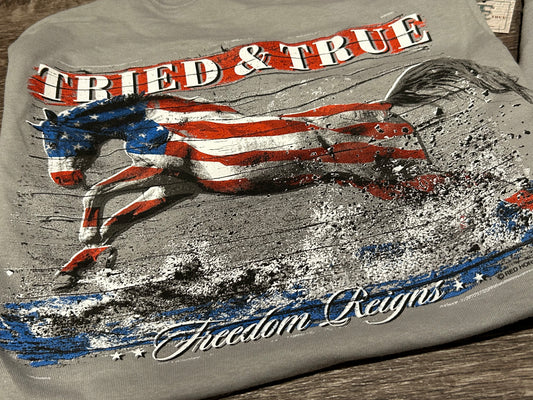 American Bronco Gravel Short-Sleeve T-Shirt
