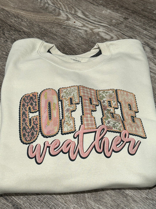 Coffee weather - made to order sweatshirt