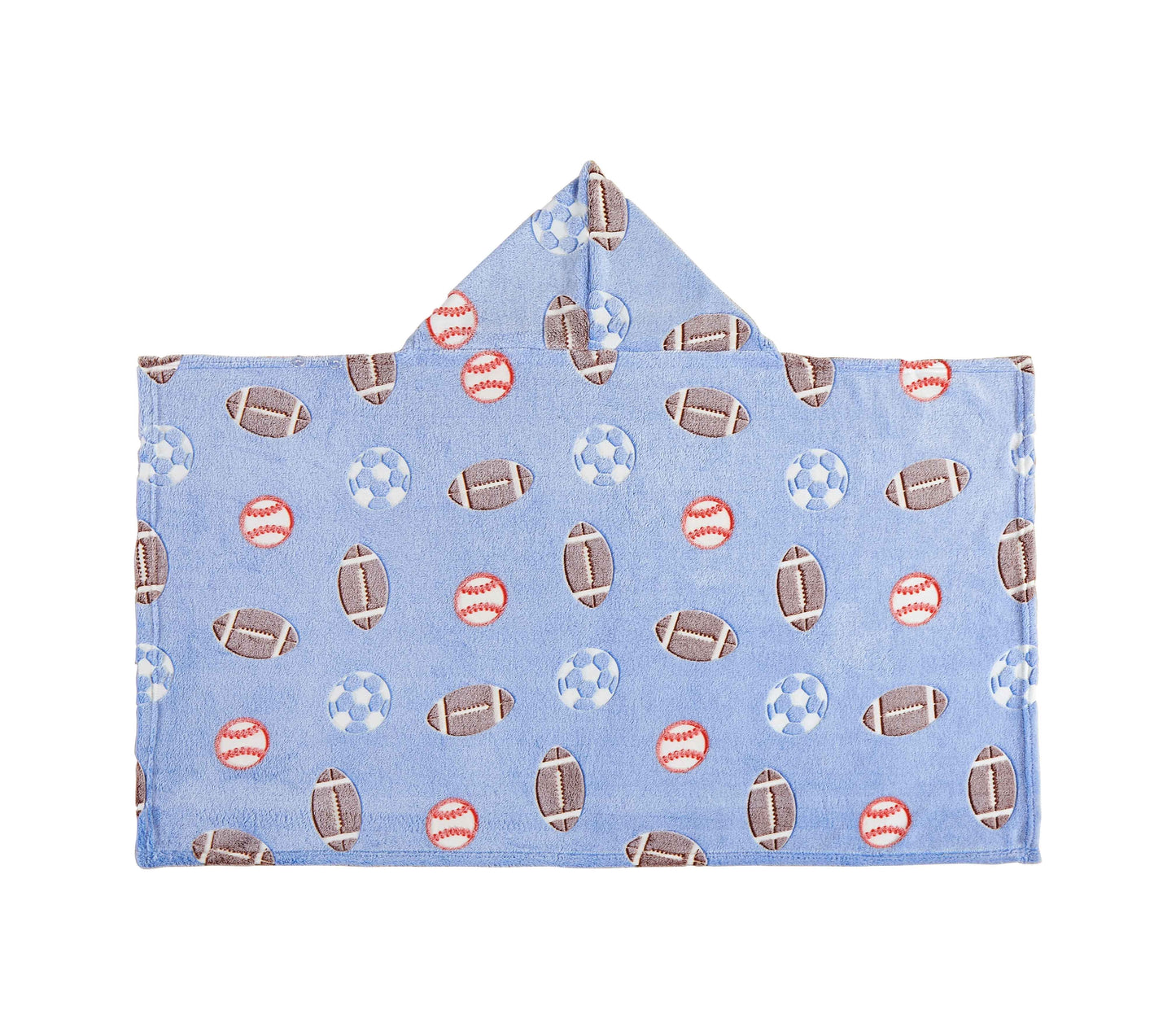 "Game Time" Hooded Glow-in-the-Dark Throw Blanket