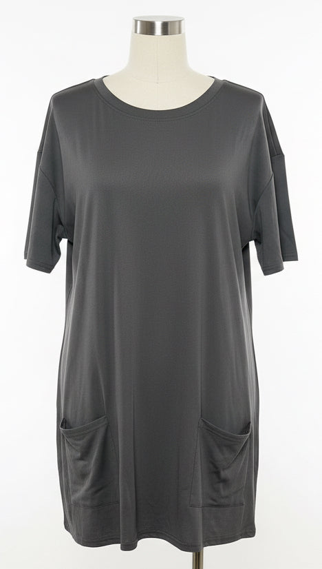 Black shorts romper w/ pockets