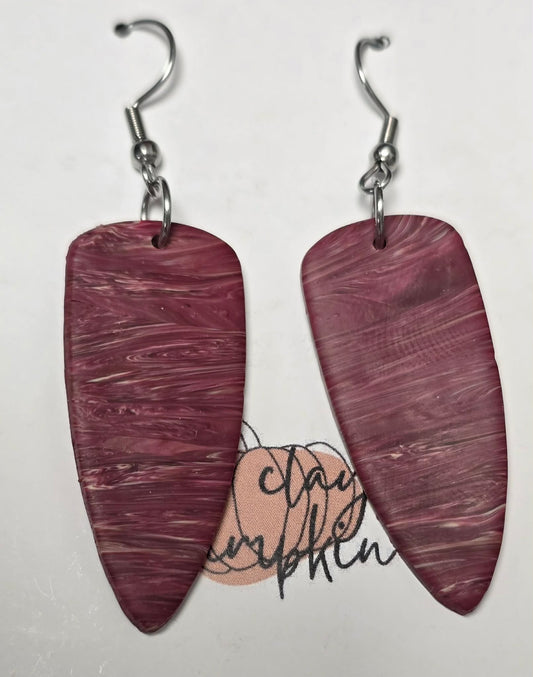 Maroon swirl