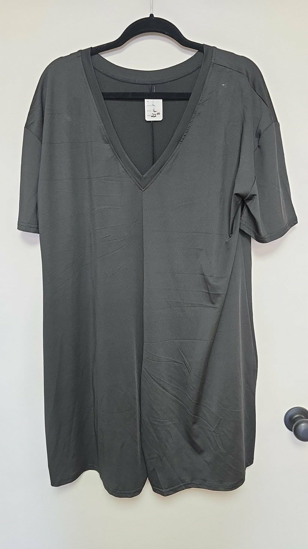 Black shorts romper w/ pockets
