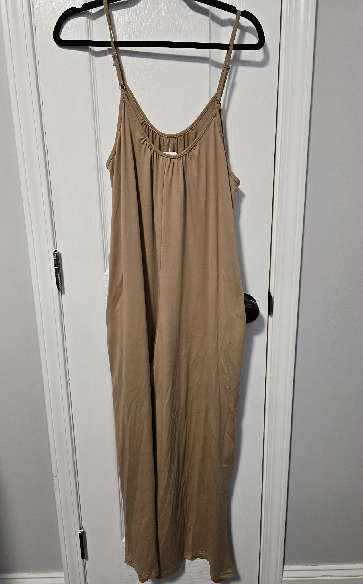 Light Brown Romper w/ pockets