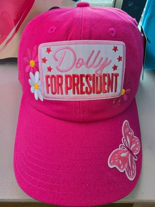 Dolly for President hat