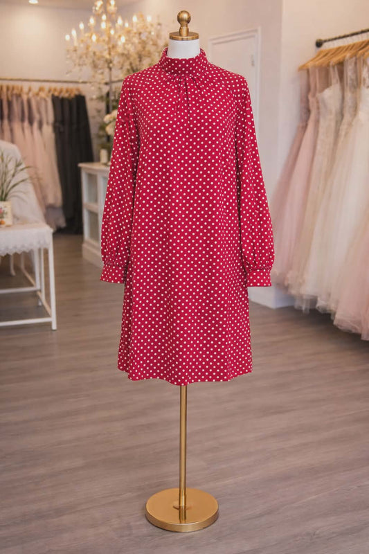 Red Polka Dot Dress