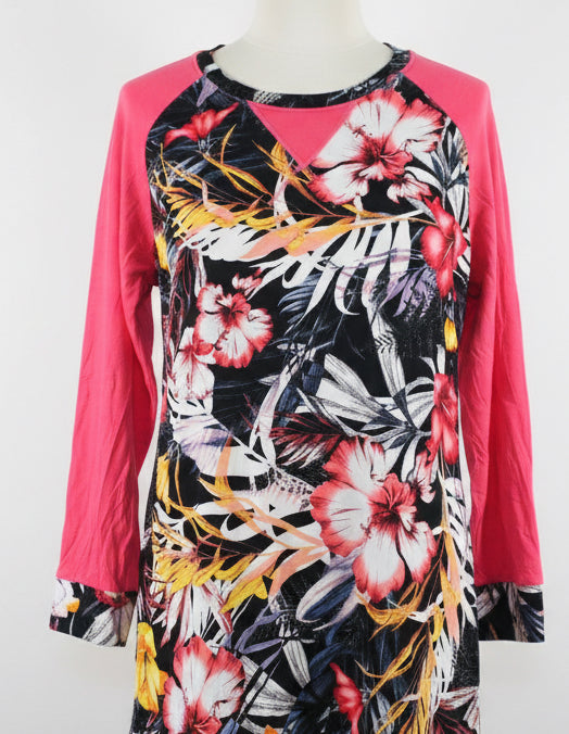 Vibrant floral top
