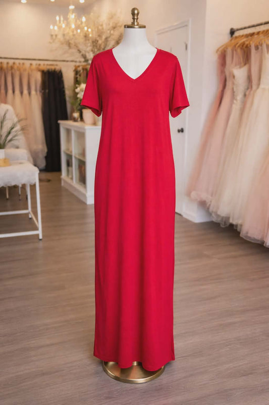 Zenana Red Dress