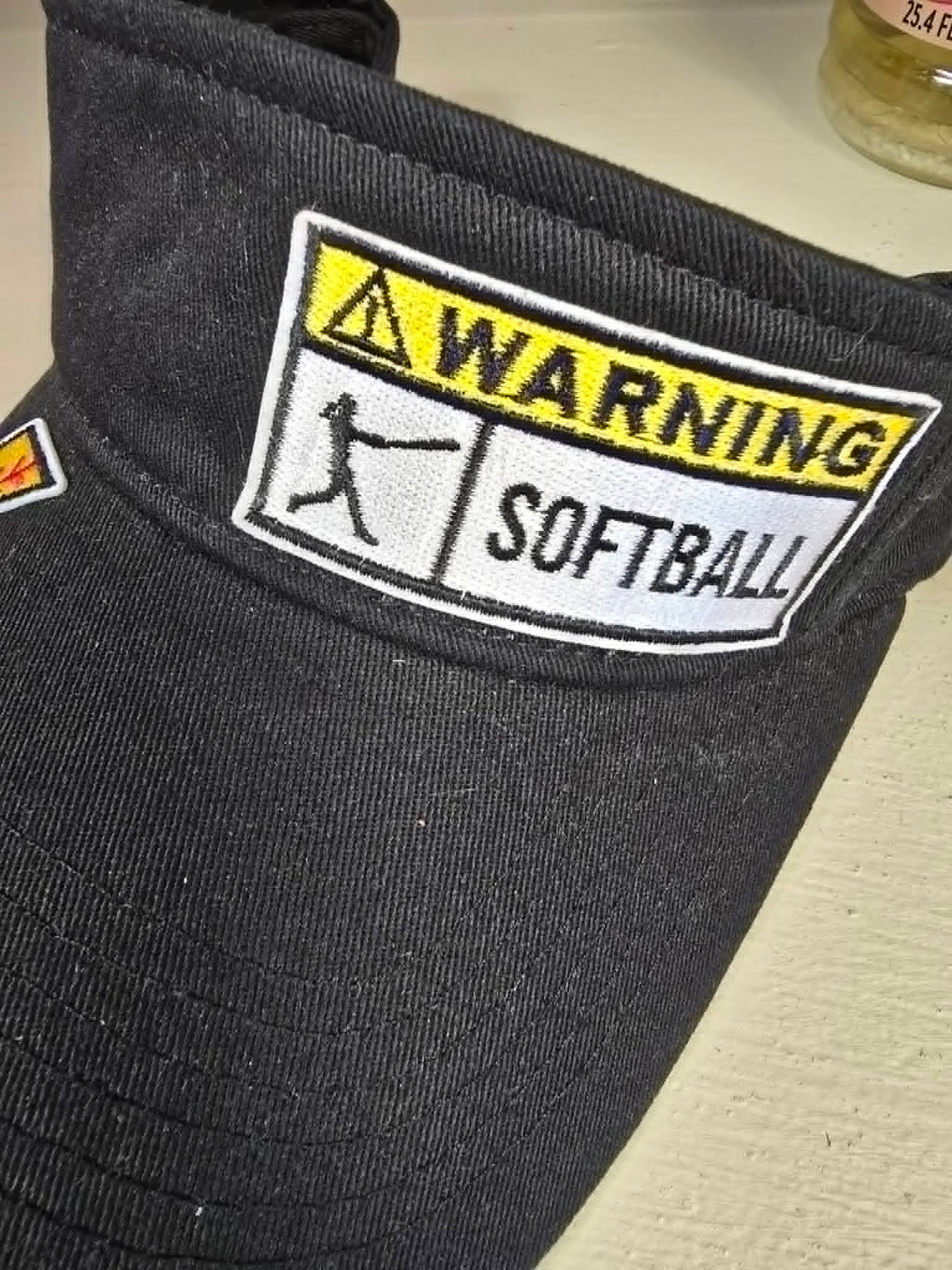 Softball Visor w/ velcro closure