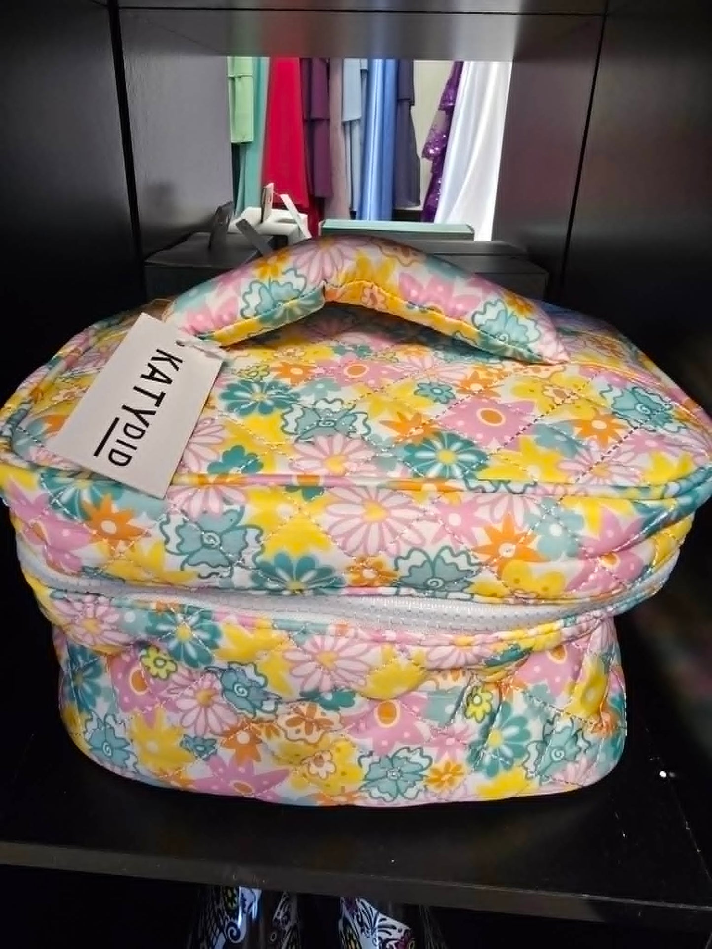 KATYDID quilted travel tote