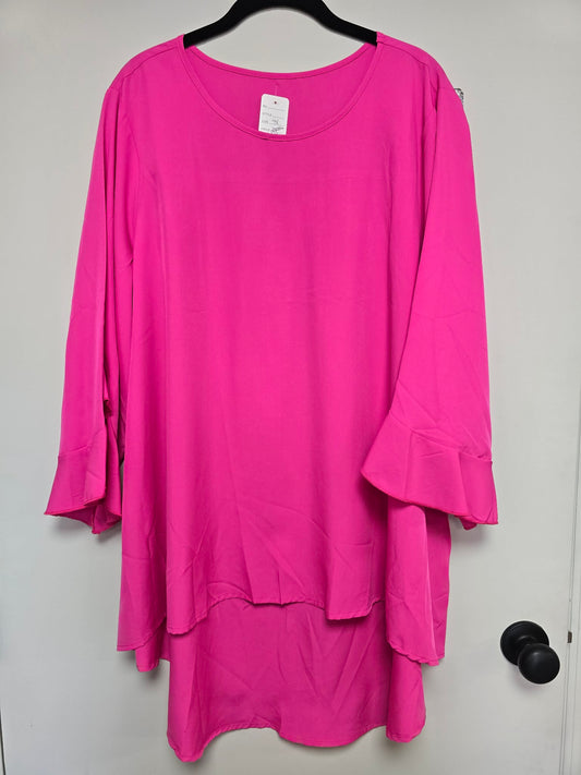 Pink blouse