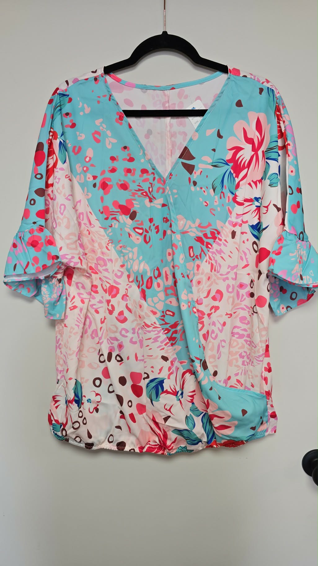 Pink/Blue blouse