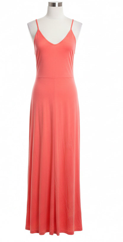 Coral Maxi Dress