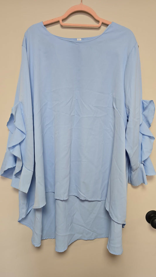 Blouse w/ Ruffle sleeves