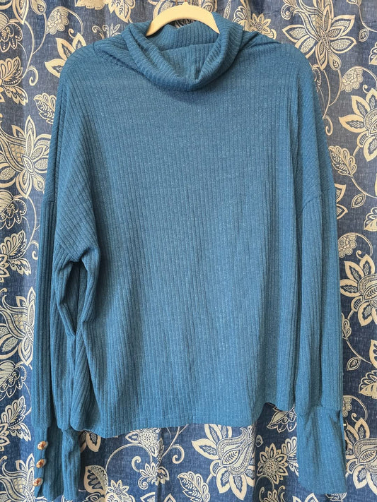 Long Sleeve Blue shirt
